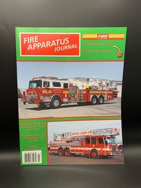Fire Apparatus Journal March April 2008 Vol 25 Number 2 Morristown NJ